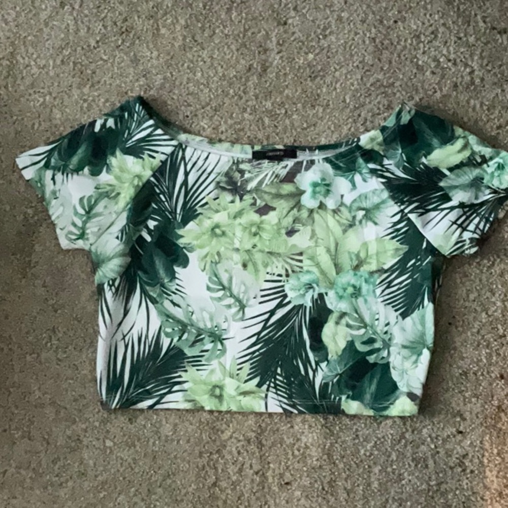 Floral Crop Top